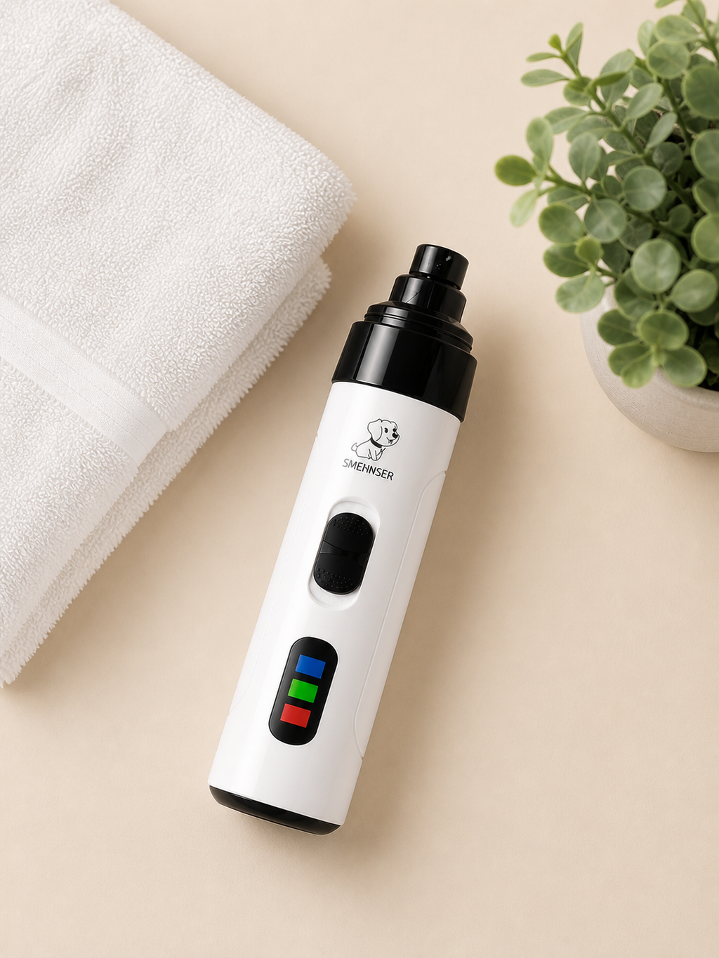 Lime à Ongles Électrique Silencieuse pour Chien et Chat