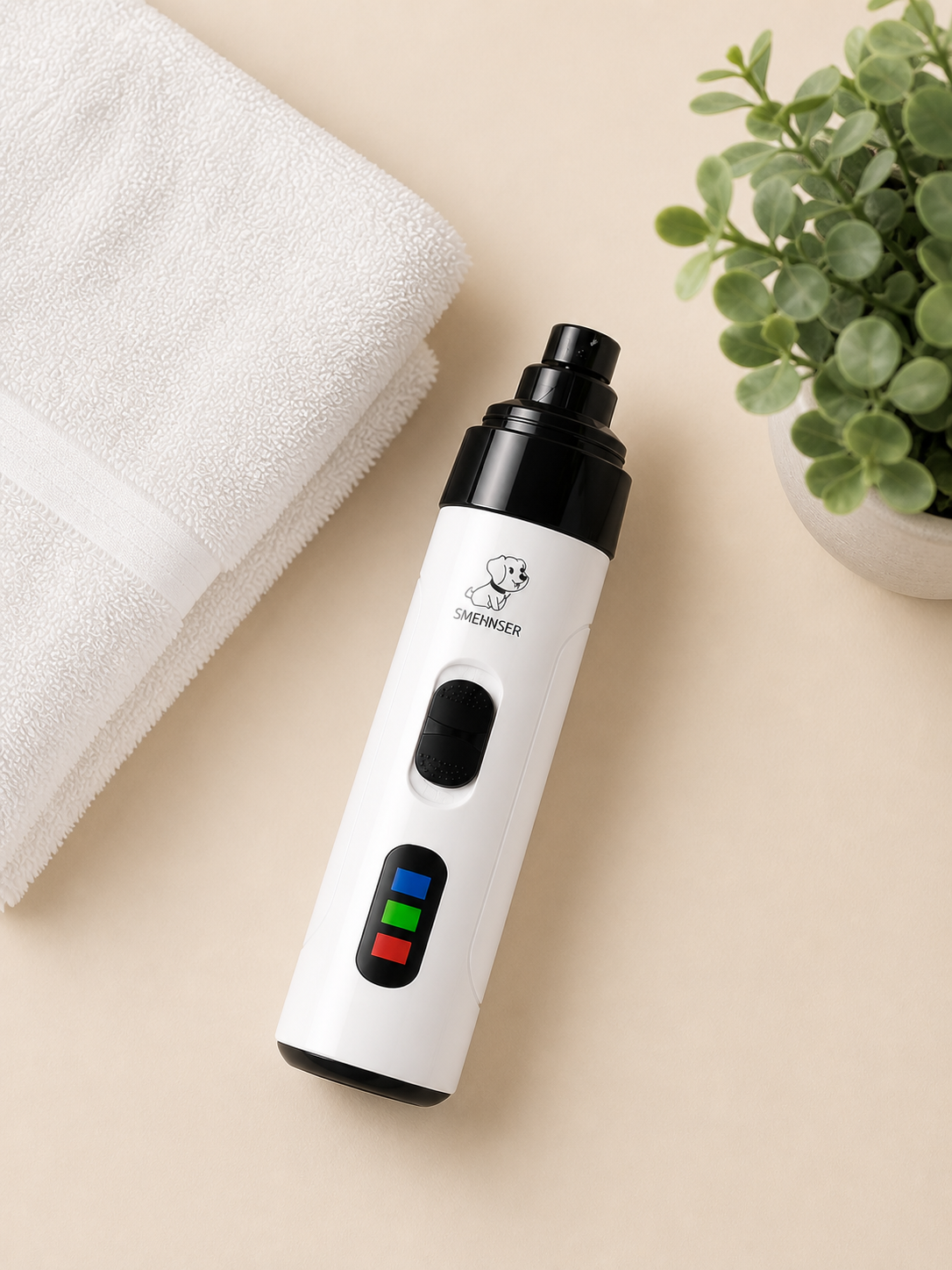Lime à Ongles Électrique Silencieuse pour Chien et Chat
